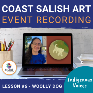 COAST SALISH ART: #6 Woolly Dog - On Demand